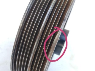 шкив коленвала, Toyota Carina E 1 поколение T190 1992-1998