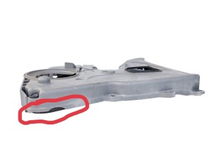 защита (кожух) ремня ГРМ, ориг. номер 21350-33230, Hyundai Sonata 3 поколение [рестайлинг] 1996-1998