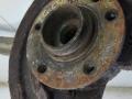 7H0401611H, 7E0615611, 7H0501072E Ступица (кулак, цапфа) правая задняя Volkswagen Transporter 5 2004г. - фото №2