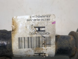 Полуось (приводной вал, шрус) левая передняя, ориг. номер 4342002A60C, Toyota Auris E18