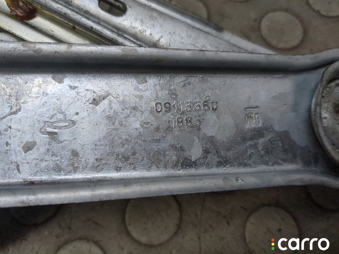 Стеклоподъемник механический правый передний Opel Corsa 2000-2003, левый руль, 9113360, фото 5