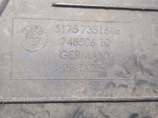 Защита днища, запаски, КПП, подвески, ориг. номер 51757351648, BMW 5 G30, G31 2016-2020