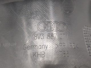 Пластик (обшивка) салона левый передний, ориг. номер 8V3867271, Audi A3 2016-2020