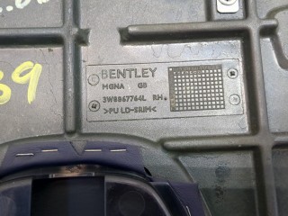 Пластик (обшивка) салона, ориг. номер 3W8867764L, Bentley Continental GT 2003-2011