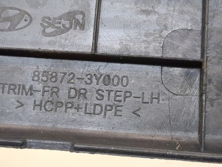 Накладка на порог левая задняя, ориг. номер 858723Y000RY, Hyundai Elantra 2013-2016