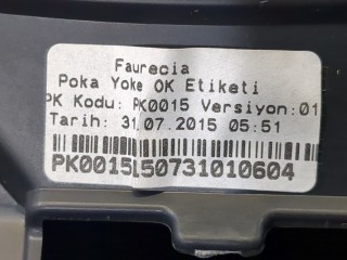 Пластик панели торпеды, ориг. номер 682408065R, Renault Clio 2012-2016