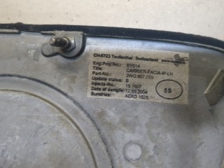 Пластик панели торпеды, ориг. номер 3W0857059, Bentley Continental GT 2003-2011
