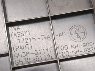 Пластик панели торпеды, ориг. номер 77215TVAA0, Honda Accord 2015-2019