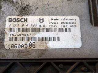 Блок управления двигателем, ориг. номер 1860A906, 0281014108, Mitsubishi Outlander 2002-2009