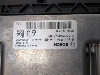 Блок управления двигателем, ориг. номер 37820RSXF06, 0281034984, Honda CR-V 2014-2018