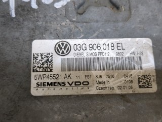 Блок управления двигателем, ориг. номер 03G906018EL, Skoda Octavia 2000-2011