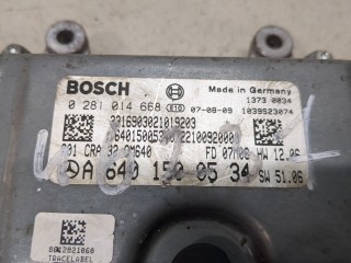 Блок управления двигателем, ориг. номер A6401500534, 0281014668, Mercedes B W245 2005-2008
