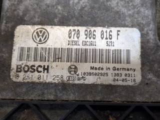 Блок управления двигателем, ориг. номер 070906016F, Volkswagen Golf Plus 2005-2009