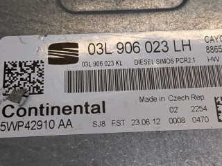 Блок управления двигателем, ориг. номер 03L906023LH, Seat Leon 2005-2012
