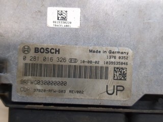 Блок управления двигателем, ориг. номер 0281016326, 13760352, Honda CR-V 2009-2012