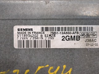 Блок управления двигателем, ориг. номер 7M5112A650AFB, Ford Focus 2004-2008