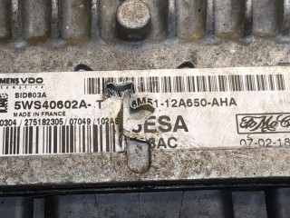 Блок управления двигателем, ориг. номер 6M5112A650AHA, 5WS40602AT, 275182305, Ford Focus 2004-2008