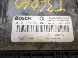 Блок управления двигателем, ориг. номер 0281014546, 237100055R, 237100870R, 237100238R, Renault Megane 2008-2014