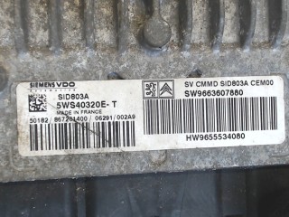 Блок управления двигателем, ориг. номер 9663607880, Lancia Phedra 2002-2010