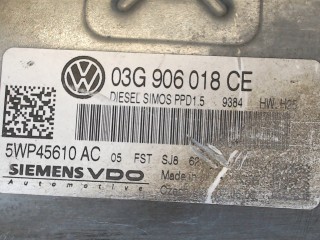 Блок управления двигателем, ориг. номер 03G906018CE, Volkswagen Passat 2005-2010