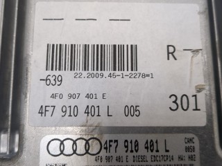 Блок управления двигателем, ориг. номер 4F7910401L, Audi A6 2008-2011
