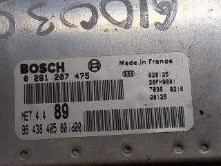 Блок управления двигателем, ориг. номер 9643840580, Citroen Berlingo 1996-2003