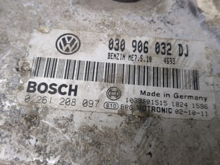 Блок управления двигателем, ориг. номер 030906032DJ, 0261208097, Opel Zafira 2008-2014