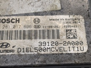 Блок управления двигателем, ориг. номер 391202A000, 0281017696, Hyundai ix35 2009-2013