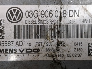 Блок управления двигателем, ориг. номер 03G906018DN, Ford Galaxy 2006-2010