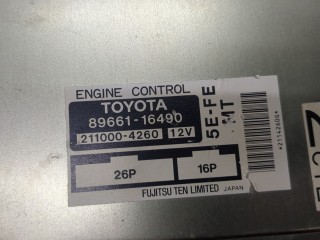 Блок управления двигателем, ориг. номер 8966116490, 2110004260, Toyota Paseo 1995-1999