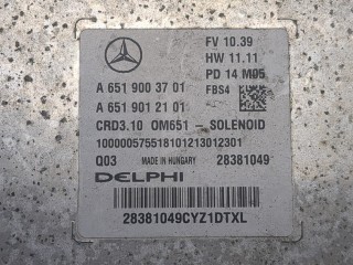 Блок управления двигателем, ориг. номер A6519003701, A6519012101, 28381049, Mercedes E W212 2013-2016