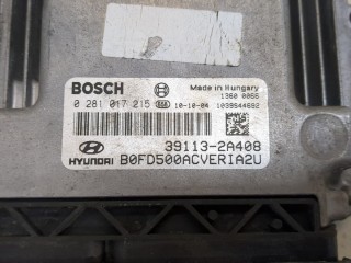 Блок управления двигателем, ориг. номер 391132A408, 0281017215, Hyundai i30 2010-2012