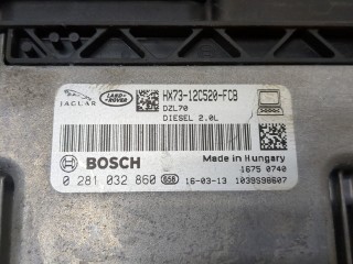Блок управления двигателем, ориг. номер HX7312C520FCB, 0281032860, Jaguar XF 2015-2020
