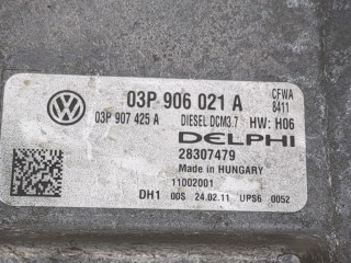 Блок управления двигателем, ориг. номер 03P906021A, 28307479, 03P907425A, Volkswagen Polo 2009-2014