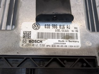 Блок управления двигателем, ориг. номер 038906016AJ, Volkswagen Transporter 5 2002-2009