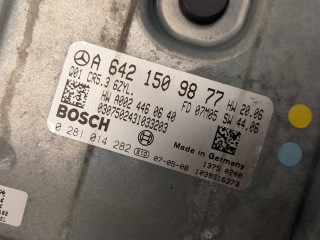 Блок управления двигателем, ориг. номер A6421509877, 0281014282, Mercedes S-Класс 2005-2009