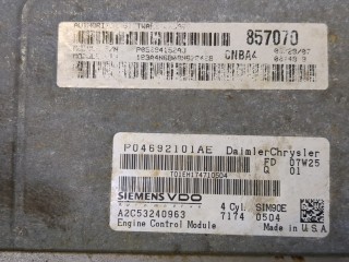 Блок управления двигателем, ориг. номер A2C53240963, Dodge Avenger 2007-2010