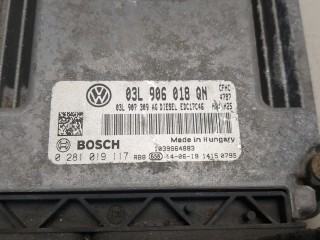 Блок управления двигателем, ориг. номер 03L906018QN, 0281019117, Skoda Yeti 2009-2014