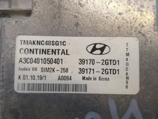 Блок управления двигателем, ориг. номер 391702GTD1, Hyundai Santa Fe 2018-2021