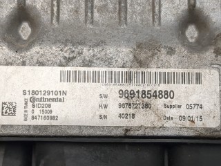 Блок управления двигателем, ориг. номер 9676721380, 9691854880, 180129101N, Peugeot Boxer 2014-2024