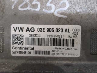 Блок управления двигателем, ориг. номер 03E906023AL, 5WP40546, Volkswagen Polo 2009-2014
