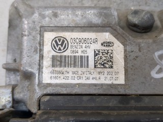 Блок управления двигателем, ориг. номер 030906024R, Skoda Roomster 2006-2010