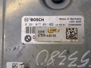 Блок управления двигателем, ориг. номер 0281017081, BMW 5 F10 2009-2013