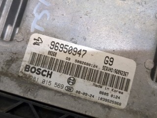 Блок управления двигателем, ориг. номер 96950947, 0281015569, Chevrolet Captiva 2006-2011