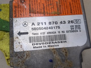 Блок управления подушками безопасности, ориг. номер A2118704326, Mercedes CLS 2004-2008