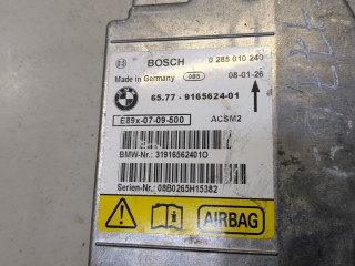 Блок управления подушками безопасности, ориг. номер 9165624, BMW 3 серия 2004-2008