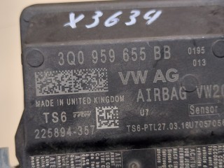 Блок управления подушками безопасности, ориг. номер 3Q0959655BB, Volkswagen Passat 8 2014-2021