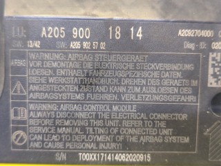 Блок управления подушками безопасности, ориг. номер A2059018308, Mercedes C W205 2014-2018