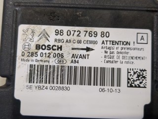 Блок управления подушками безопасности, ориг. номер 9807276980, 0285012006, Peugeot 2008 2013-2016
