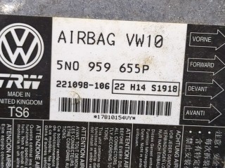 Блок управления подушками безопасности, ориг. номер 5N0959655P, 221098106, Volkswagen Tiguan 2011-2019